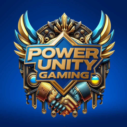 App guide banner showing PowerUnityGaming mobile app access